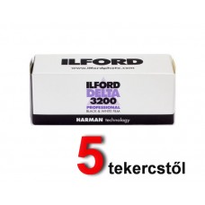 Ilford Delta 3200 120 fekete-fehér negatív film (5 tekercstől)